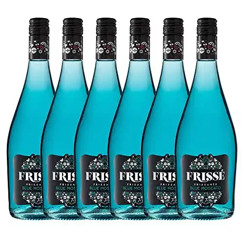 Oferta Amazon Frissé Frissé Blue Moscato - 6 botellas x 750 ml - Total:4500ml,1 item