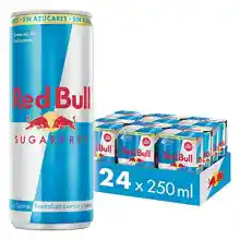 Oferta Amazon Red Bull Bebida Energética Sugarfree, Sin Azúcar, 24 x 250ml