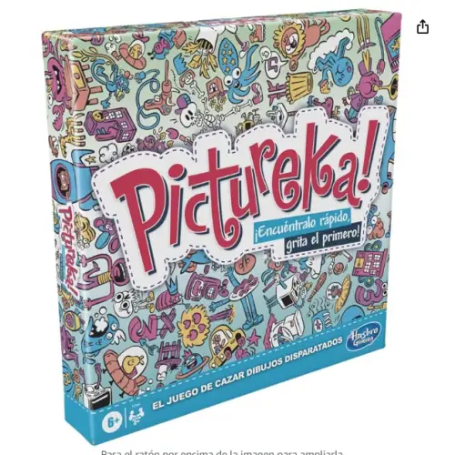 Oferta: Hasbro Gaming F2564105 Juego Pictureka, Juego de Dibujos de Mesa Infantil, Divertido Juego Familiar, para Mayores de 6 años, Multicolor, único
