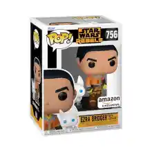 Funko Pop! & Buddy: Rebels - Ezra with Loth Cat - Star Wars: Rebels - Exclusiva Amazon - Figura de Vinilo Coleccionable - Idea de Regalo - Mercancia Oficial - Juguetes para Niños y Adultos
