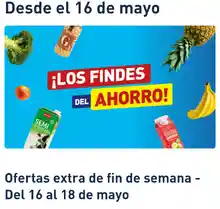 Ofertas extra de fin de semana en Aldi - Del 16 al 18 de mayo