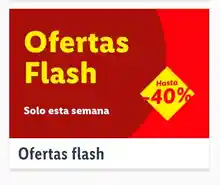 Ofertas flash hasta 40% en Electrodomésticos Lidl