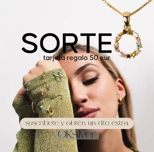Gana una Tarjeta de Regalo de 50€ para Joyería en Ok Silver (Sorteo)