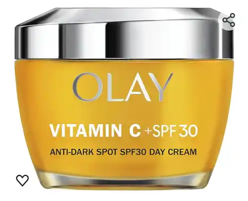 Olay Vitamin C Crema De Día Hidratante Con SPF 30, Con Vitamina C Y Niacinamida, Antimanchas, Para Una Piel Más Luminosa Y Un Tono Más Uniforme 50ml