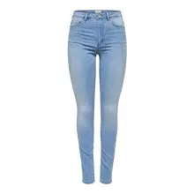 ONLY Onlroyal HW Skinny Fit Jeans, Mix Light Blue, L / 34 para Mujer