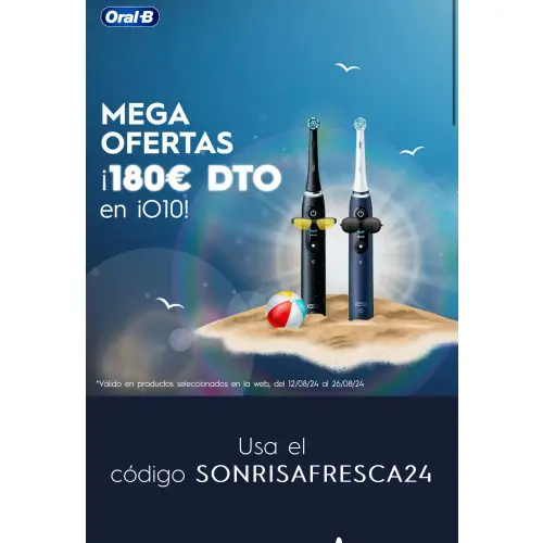 Oral-B iO con 180€ de descuento | Oral-B ES