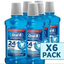 Oral-B Pro-Expert Enjuague Bucal, Pack x6 de 500ml