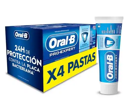 Oral-B Pro-Expert Protección Profesional Pasta Dentífrica, Pack Ahorro 4x125 ml