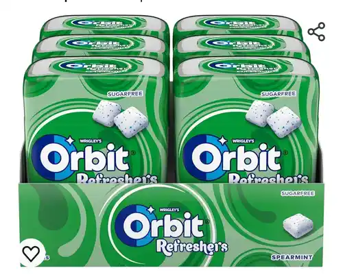 Orbit Refreshers - Bote de Chicles Sin Azúcar