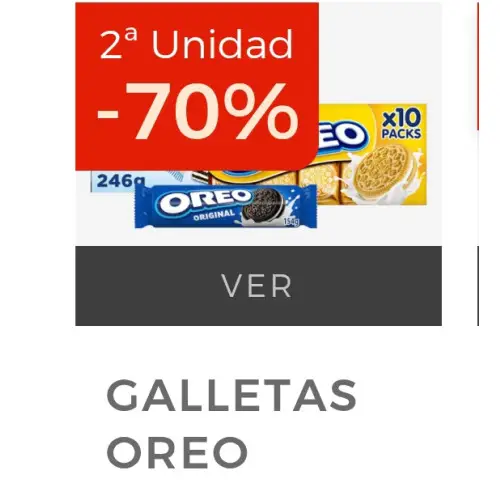 Oreos 2ª Unidad 70%