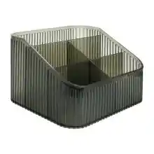 Organizador Cosmeticos Espesado Organizador Maquillaje Gran Organizador Brochas Maquillaje Gris