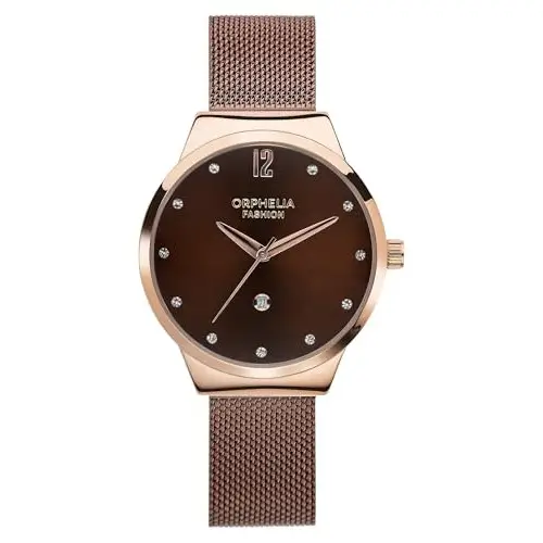 Orphelia Fashion Reloj de Pulsera para mujer Analógico Optima con correa de acero inoxidable