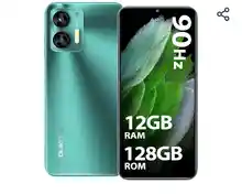OUKITEL C36 Teléfono Móvil Libres 2024, 12GB+128GB/1TB, 6.56" Pantalla HD+90Hz, Android 13 Móvil, Batería 5150mAh, Cámara13MP Smartphone 4G Dual SIM, Octa-Core/Face ID/Fingerprint/OTG/GPS, (Verde)