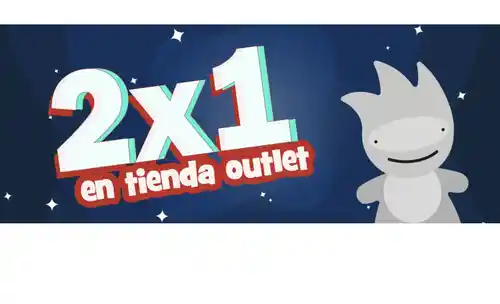 Outlet 2x1 en Juegos de mesa