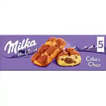 Pack 2x Bizcochos Milka con pepitas de chocolate con leche