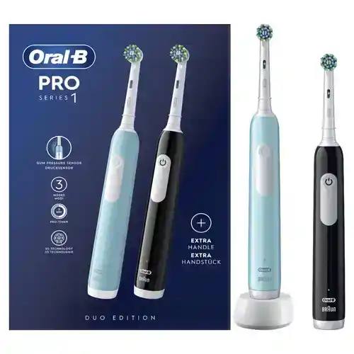 Pack de 2 cepillos eléctricos Oral-B Pro Series 1