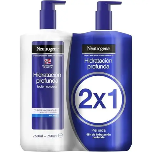 Pack de 2 cremas corporales Neutrogena 750 ml