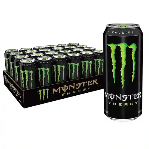 Pack de 24 latas de bebida energética sin azúcar MONSTER Ultra White.