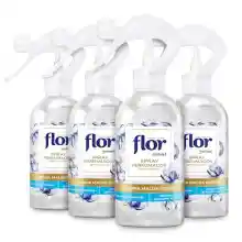 Pack de 4 flores instantáneas para perfume de ropa
