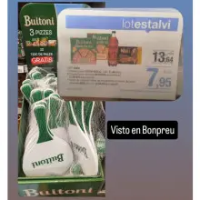 Palas Gratis por compras de Buitoni (Bonpreu)