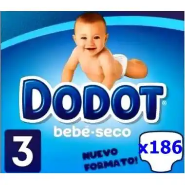 Pañales Dodot Bebé-Seco Talla 3 Dodot -