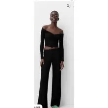 Pantalón wide leg mujer