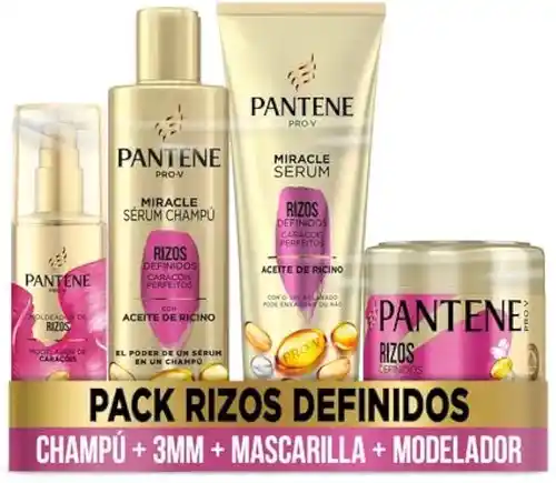 Pantene Pack Rizos Definidos | 30% de descuento en Amazon