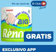 Papel de cocina GRATIS en Carrefour- Solo el 29/9 (por compras)