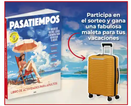 RBA Libros sortea 10 maletas Samsonite