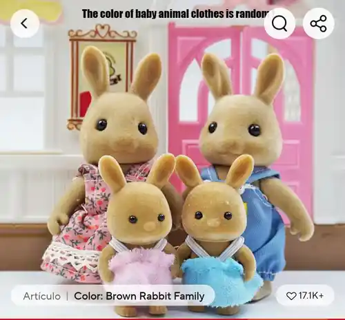 Conejo de pascua, familia, Animal del bosque, miniaturas de casa de muñecas a escala 1:12, conejo, oso, Reno, juego de simulación, regalo para niña