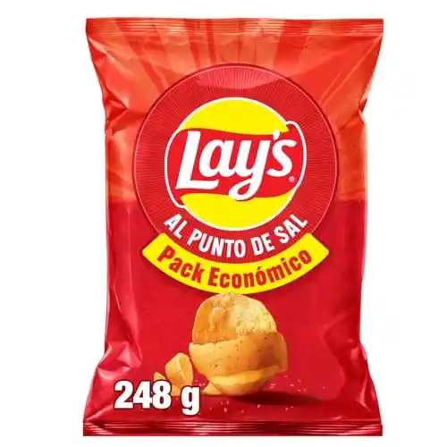 Patatas Fritas Lay's al punto de sal 248 g.