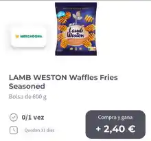 Patatas Gofre LAMB WESTON GRATIS En Mercadona con GELT