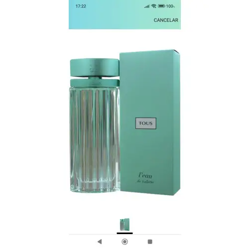 Tous L'Eau, Eau de Toilette para Mujer, Fragancia Floral Amaderada, 90 ml con Vaporizador