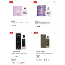 Perfumes desde 1€ en el Outlet de PRIMOR