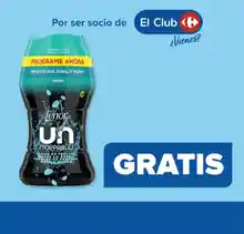 Perlas lenor gratis en Carrefour (por compras)