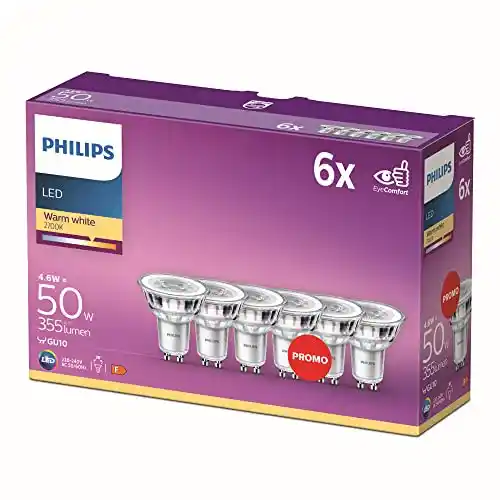 Philips - Bombilla LED - Pack 6