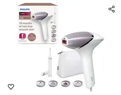 Philips Lumea serie 8000 - Dispositivo de depilación IPL