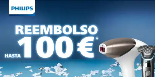 Philips reembolso de hasta 100€