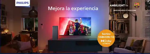 Philips sortea una barra de sonido (sorteo por compra)
