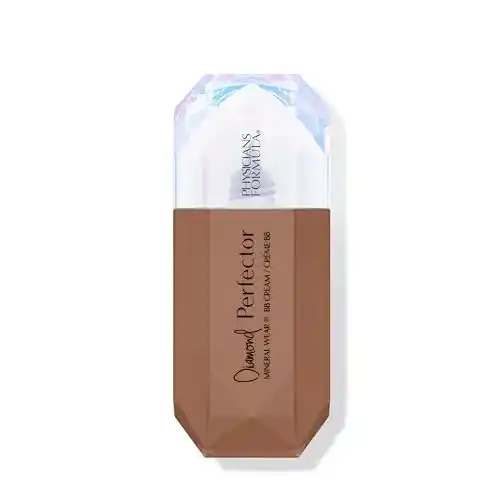 Physicians Formula Mineral Wear Diamond Perfector BB Cream, Tinte Hidratante con Extracto de Diamante y Vitamina E, Cobertura Ligera, Acabado Luminoso, Deep to Rich