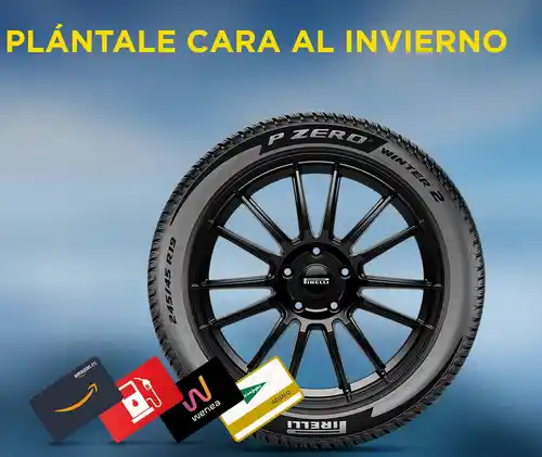 Pirelli regala tarjetas de regalo de hasta 80€