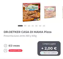 Pizzas a menos de 1 € con carrefour y gelt