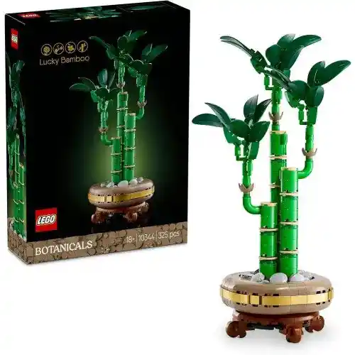 Planta artificial LEGO Bambú de la Suerte 10344