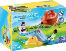 PLAYMOBIL 1,2,3 Aqua 70269 Balancín Acuático con Regadera, A Partir de 2 años