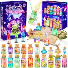 Pociones Magicas. Kit de Pociones de Misteriosas para Niños-20 Botellas de Poción Mágica, Juguetes Cumpleaños-Regalos Creativos para niños y niñas