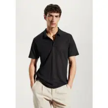 Polo slim fit de Lino | MANGO