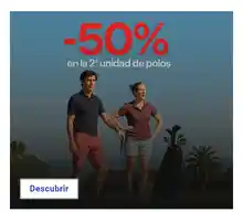 Polos 50% en Decathlon