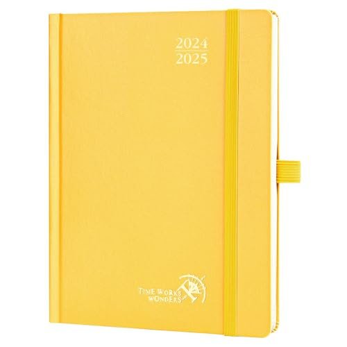 POPRUN Monthly Planner 2025-2026, Pocket Size-4"x 6.25", 18-Month Academic Calendar Book (July 25-Dec 26) With Soft Cover, Monthly Tabs & Pocket, 100 GSM Paper - Black - Walmart Supplies