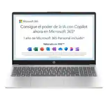 Portátil HP 15,6 FHD con Intel N100, 4GB y 128GB, W11