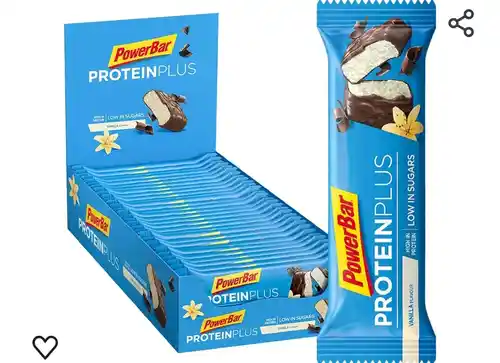 PowerBar Protein - Barras de Proteína con Bajo Contenido de Azúcar